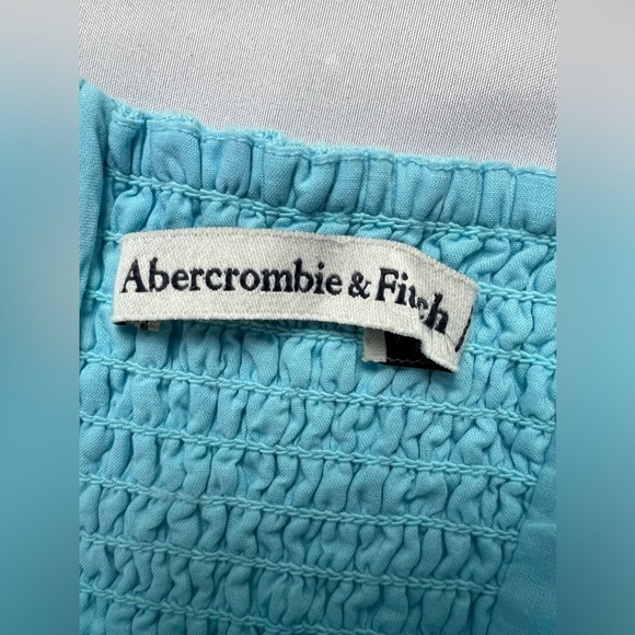 Abercrombie & Fitch Linen Cotton Blend Mini Dress - Picture 3 of 15